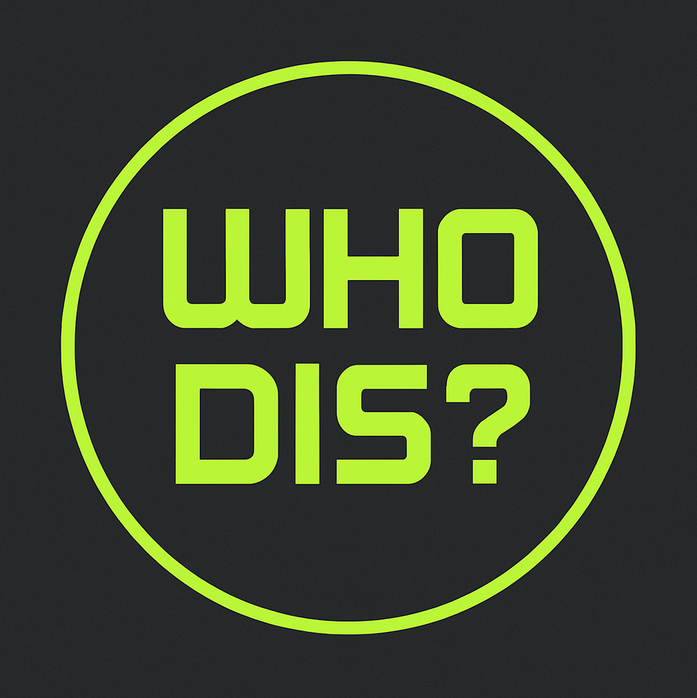 Who Dis Logo